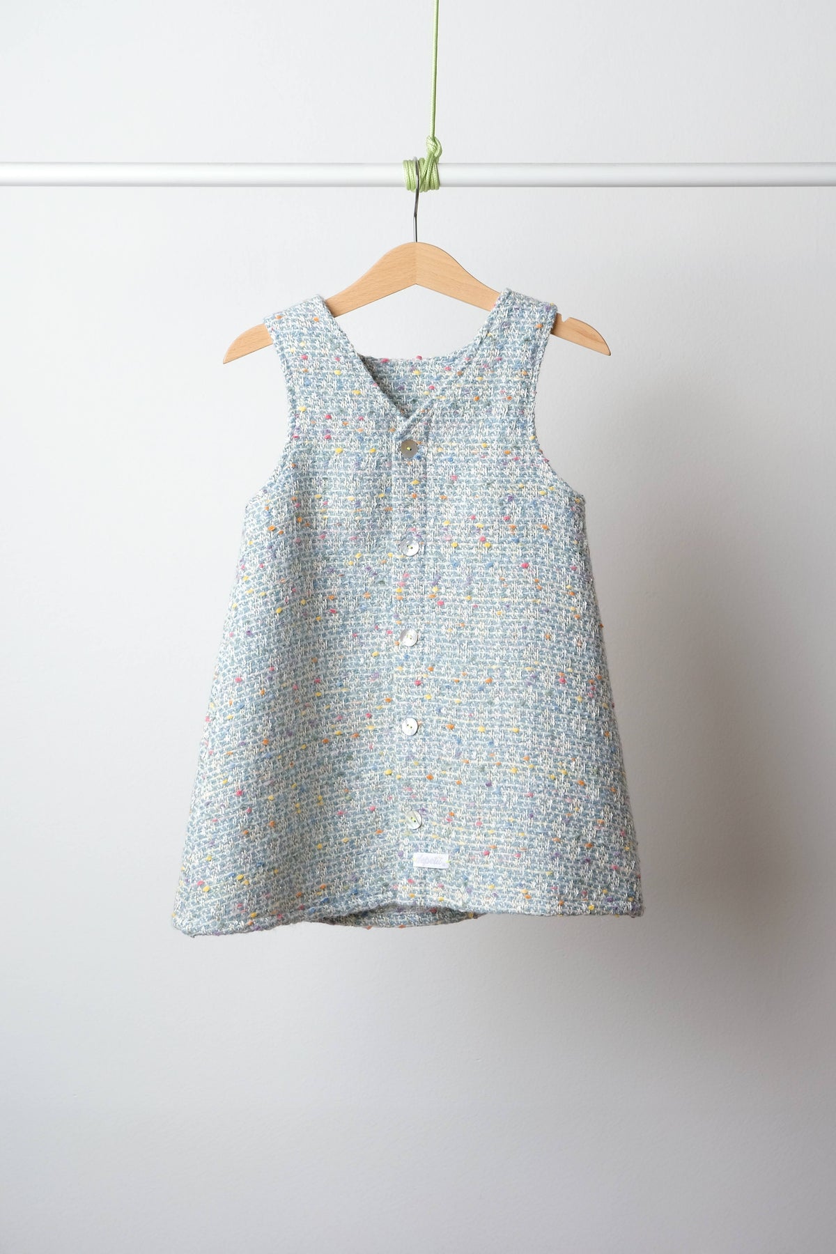 Vestito Bambina in Tessuto Chanel Morbido | Abito Elegante