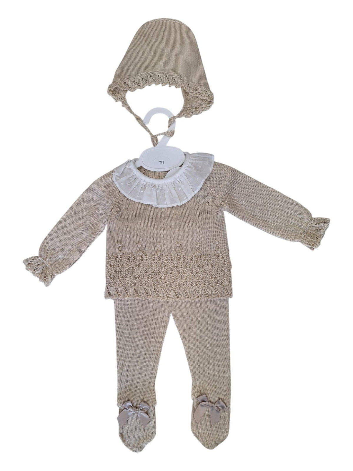 Set di 3 pezzi in tricot 100% cotone – Rif. 206