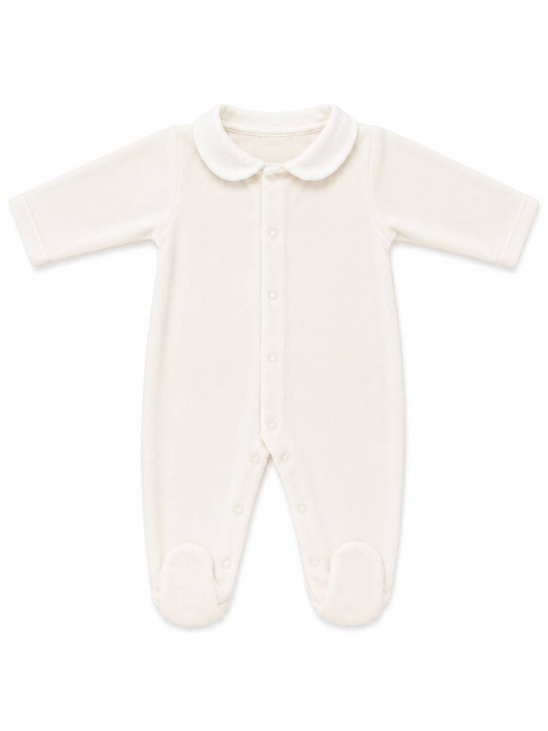 11 – Tutina laminata per bambino con colletto bianco