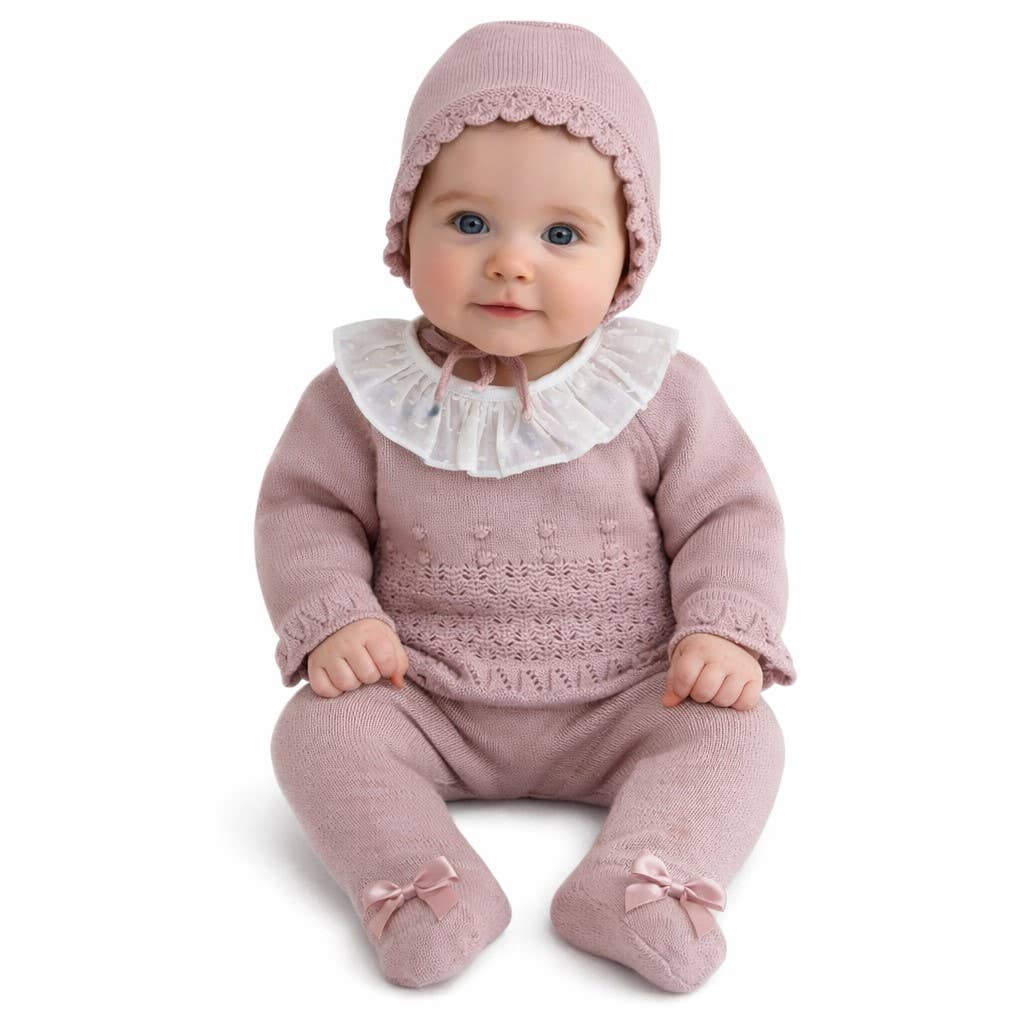 Set di 3 pezzi in tricot 100% cotone – Rif. 206