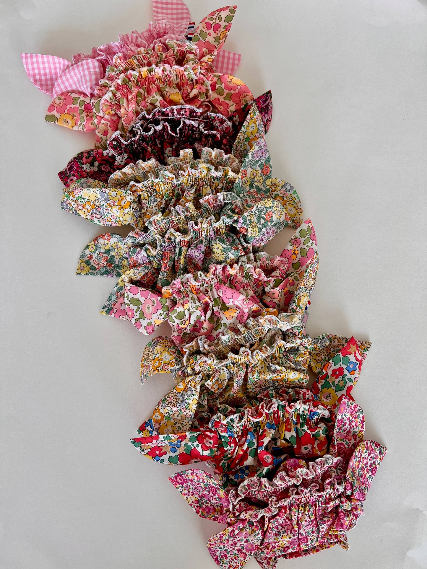 Costume da bagno in liberty Betsy arancione
