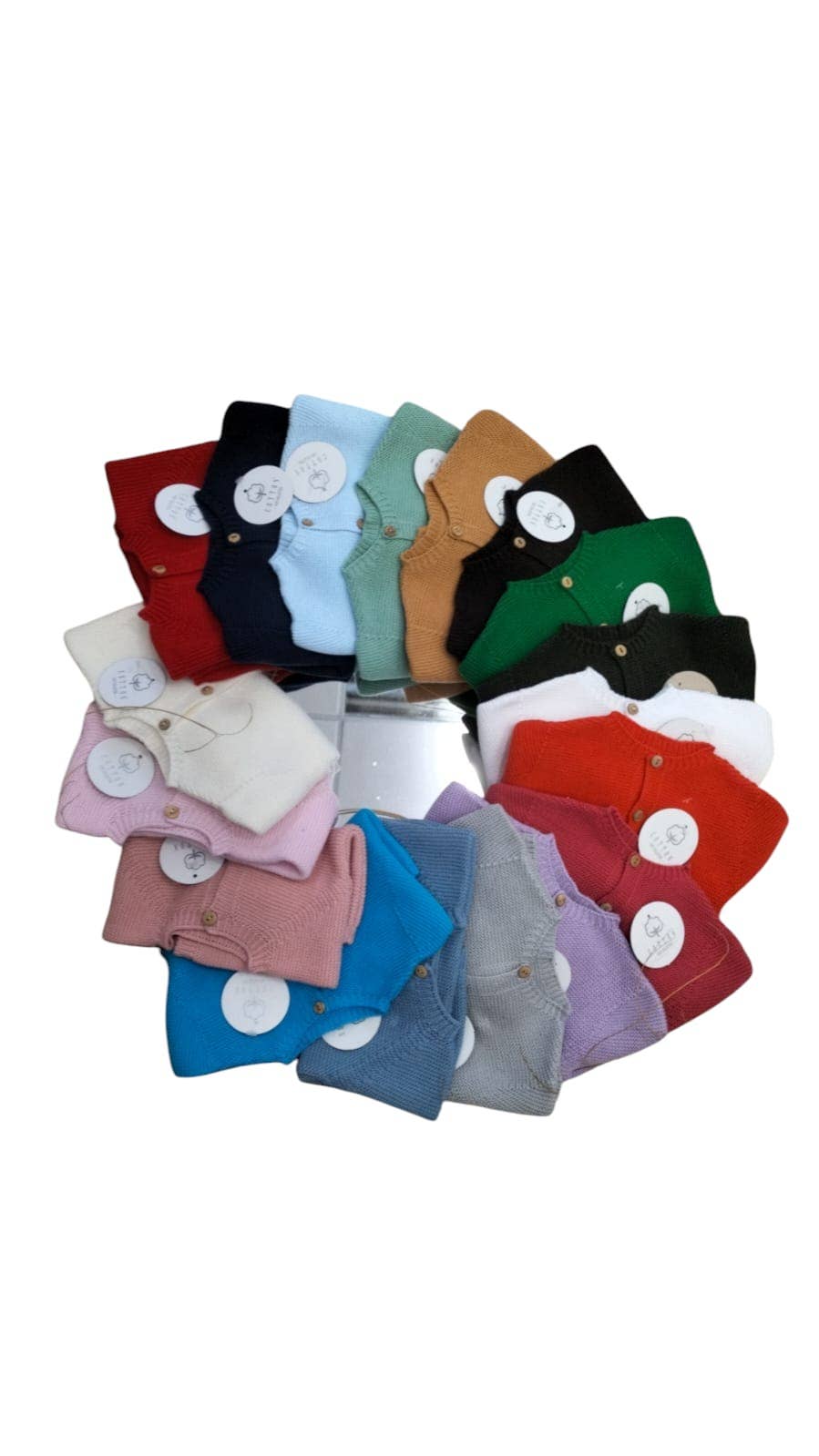 Cappottino per neonato (taglia unica) 100% cotone