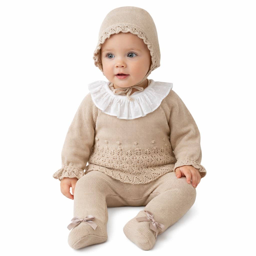 Set di 3 pezzi in tricot 100% cotone – Rif. 206
