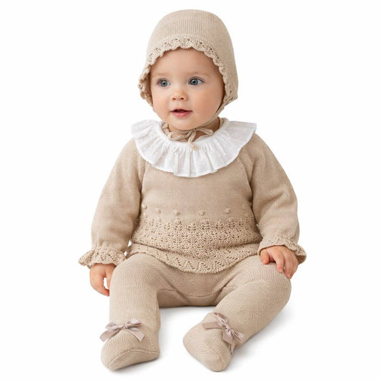 Set di 3 pezzi in tricot 100% cotone – Rif. 206