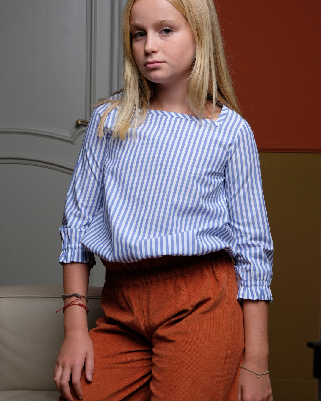 Camicia bianca bimba