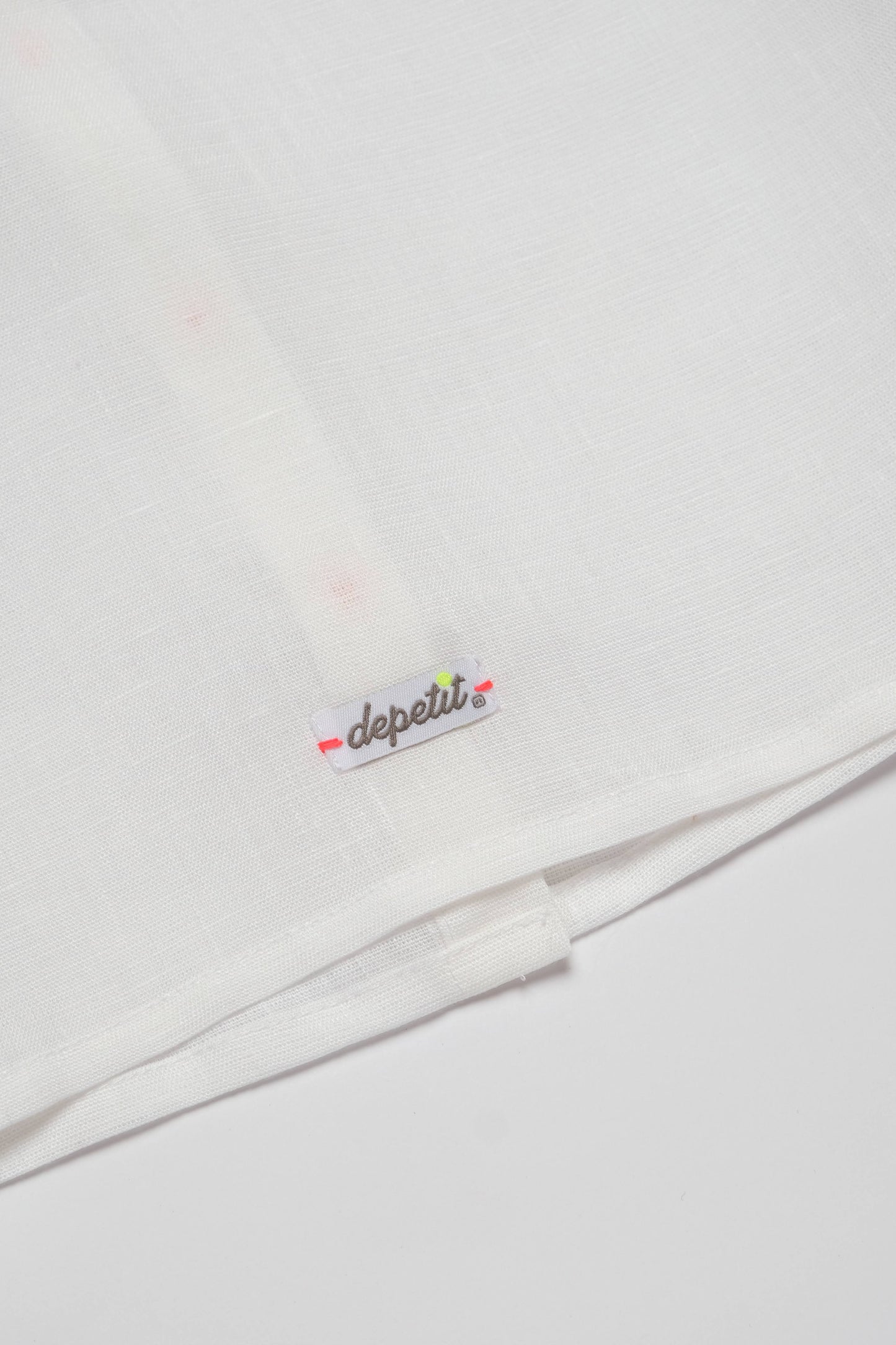 Depetit camicia bainca a maniche corte bmbina