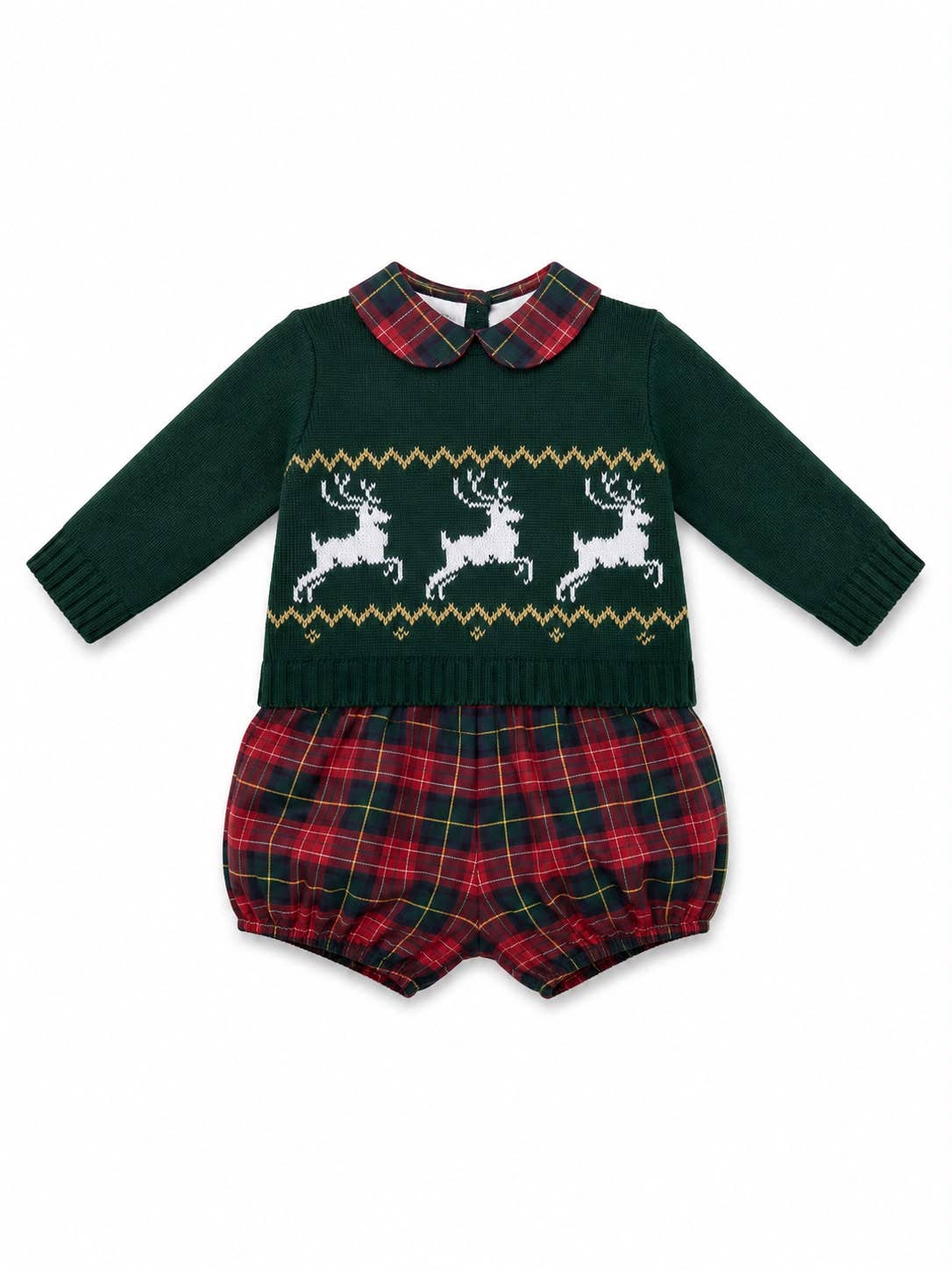 Completo Bambino a Quadretti con Renne – Rif. 2202