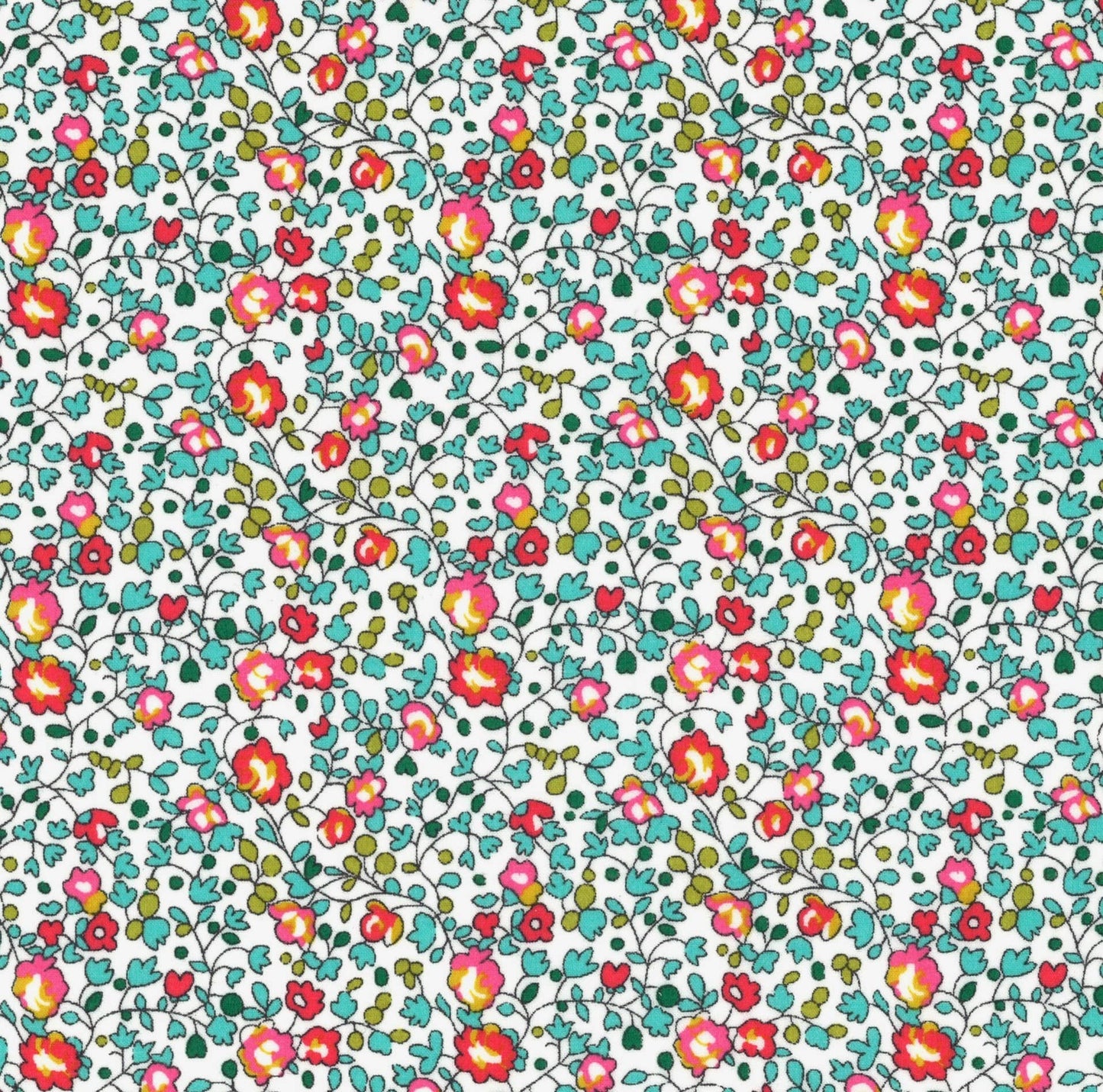 Costume da bagno in Liberty Eloïse turchese
