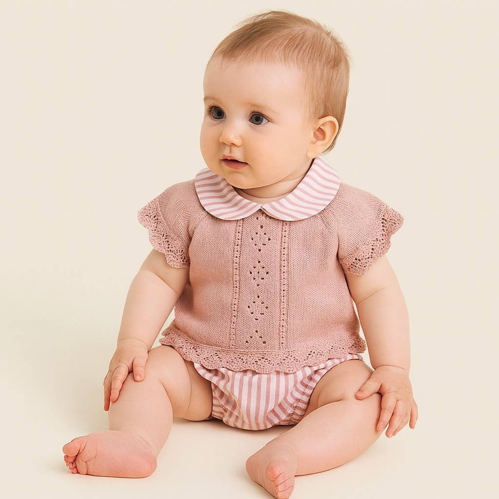 🍼 Set Neonato 2 Pezzi – 100% Cotone