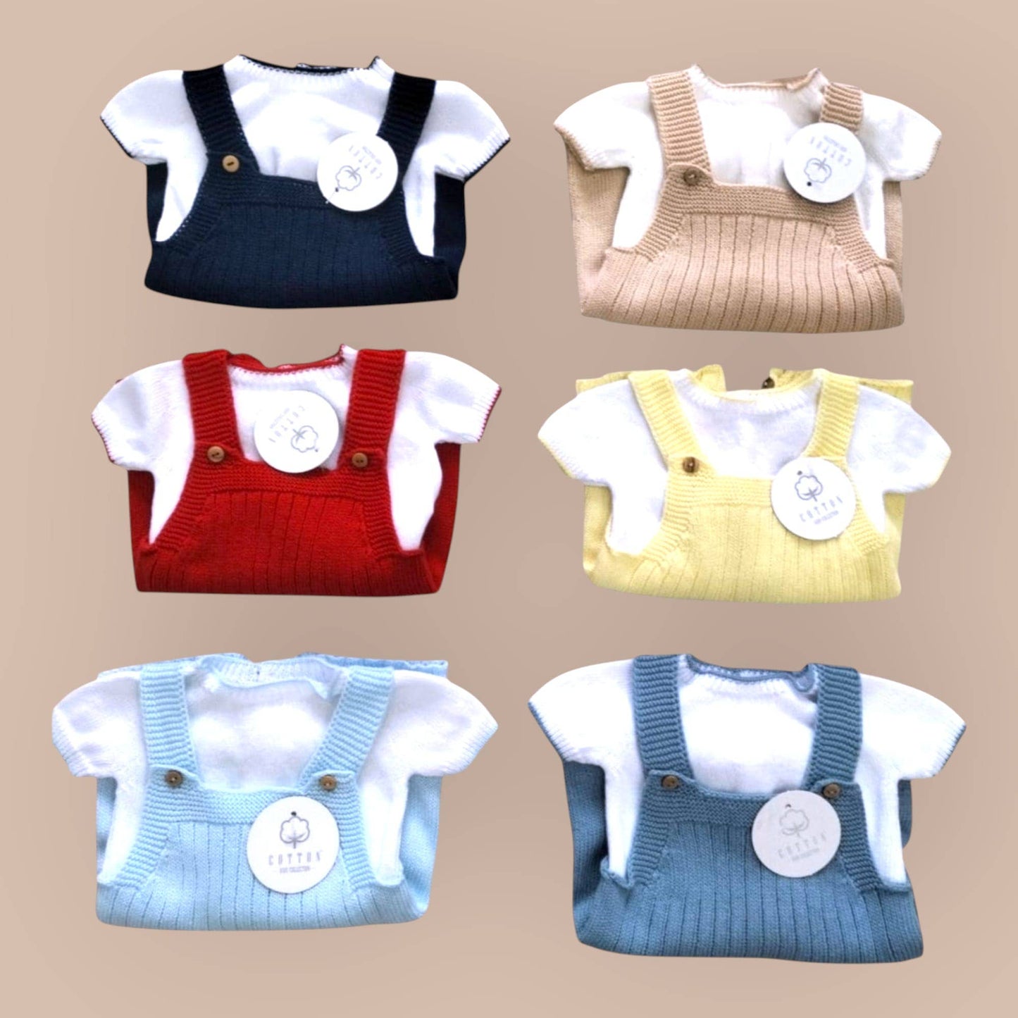 Completo maglietta e pantaloncini 100% cotone