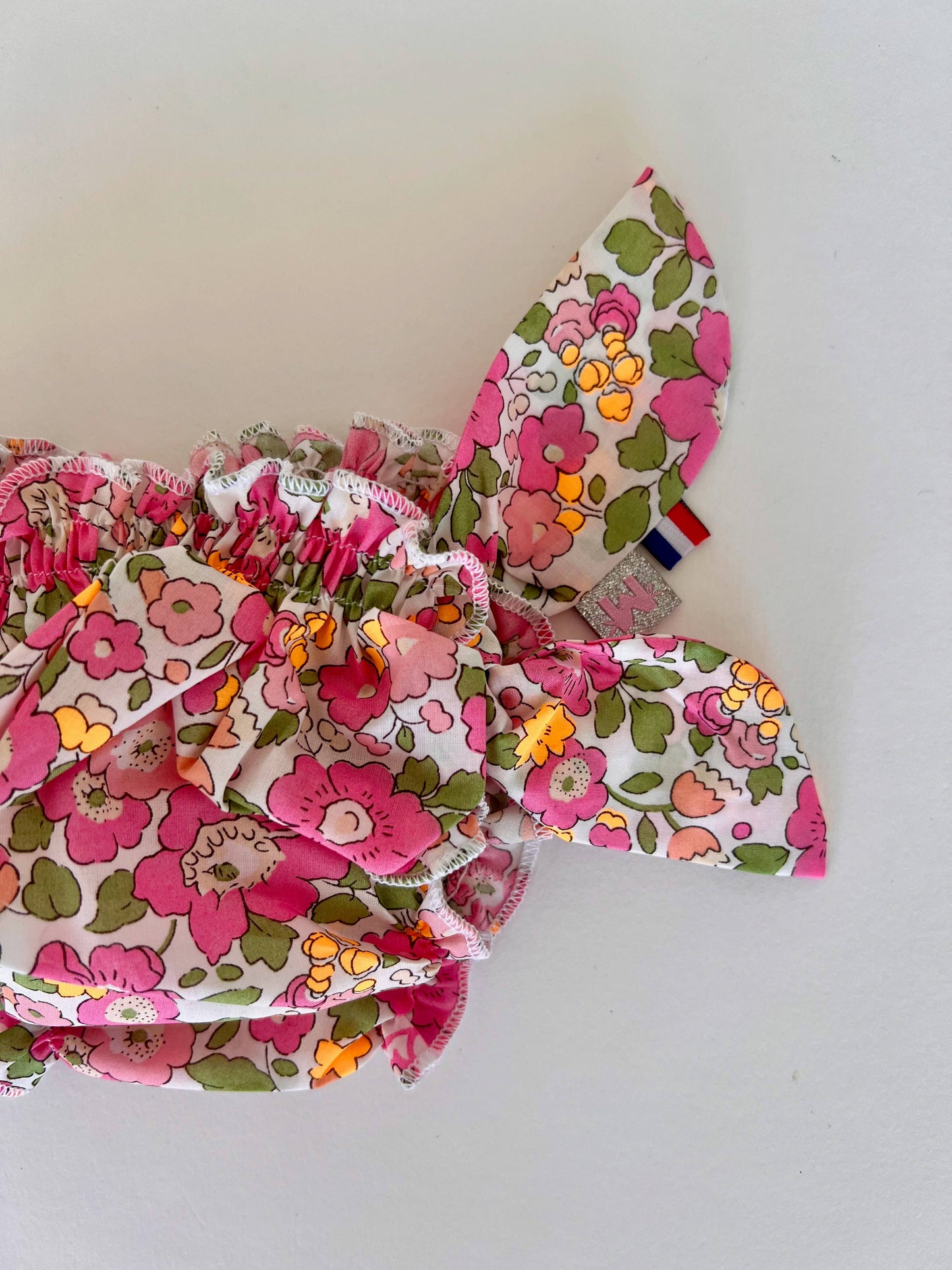 Costume da bagno in liberty Betsy arancione