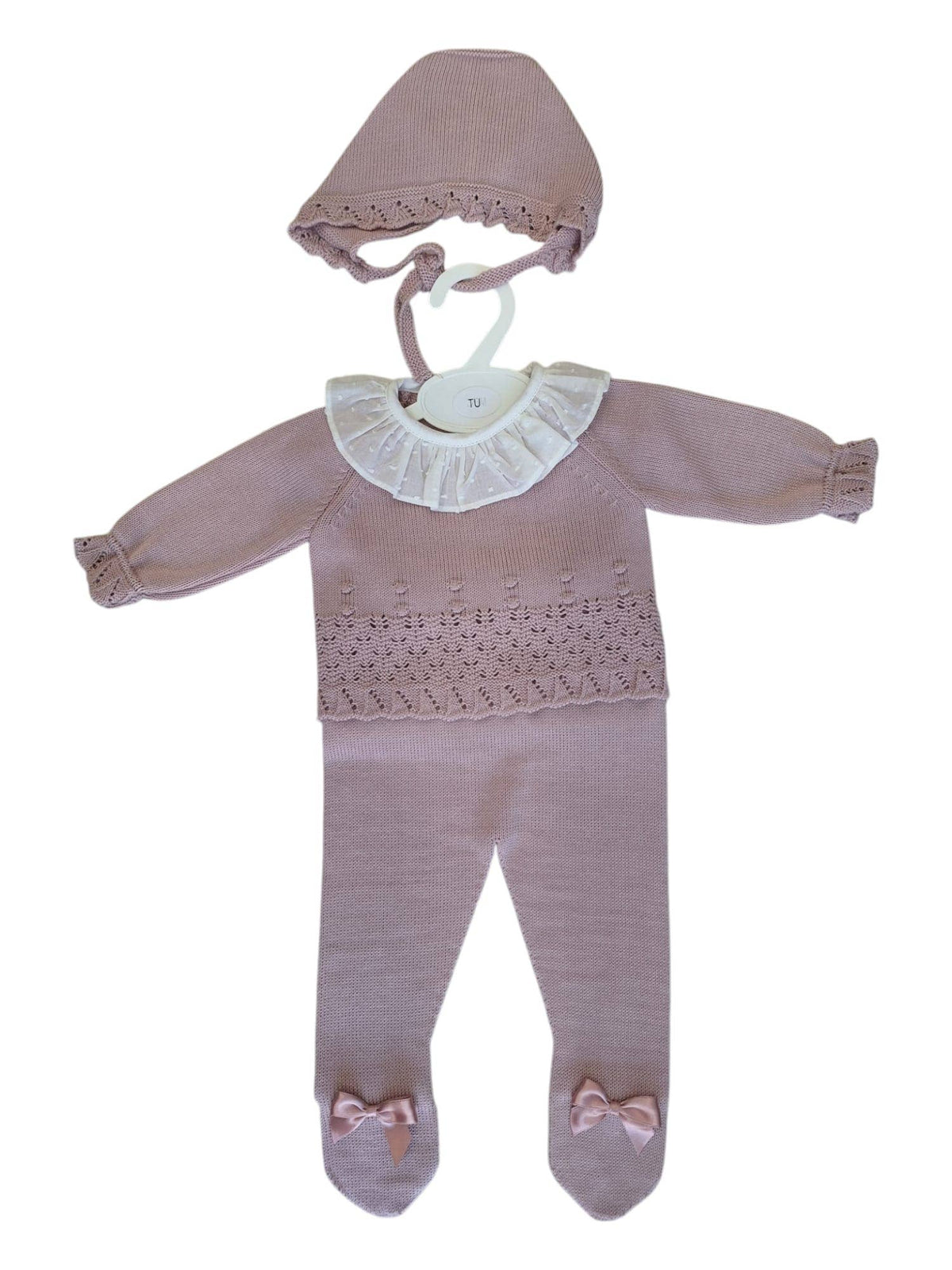 Set di 3 pezzi in tricot 100% cotone – Rif. 206