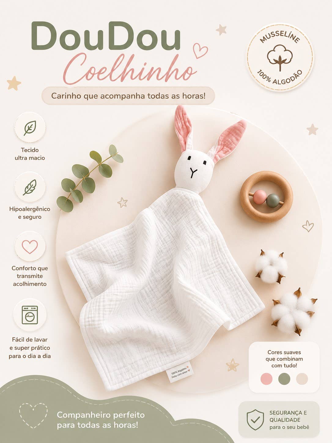 DOU DOU 100% Cotone Biologico | Rif. 26012/1