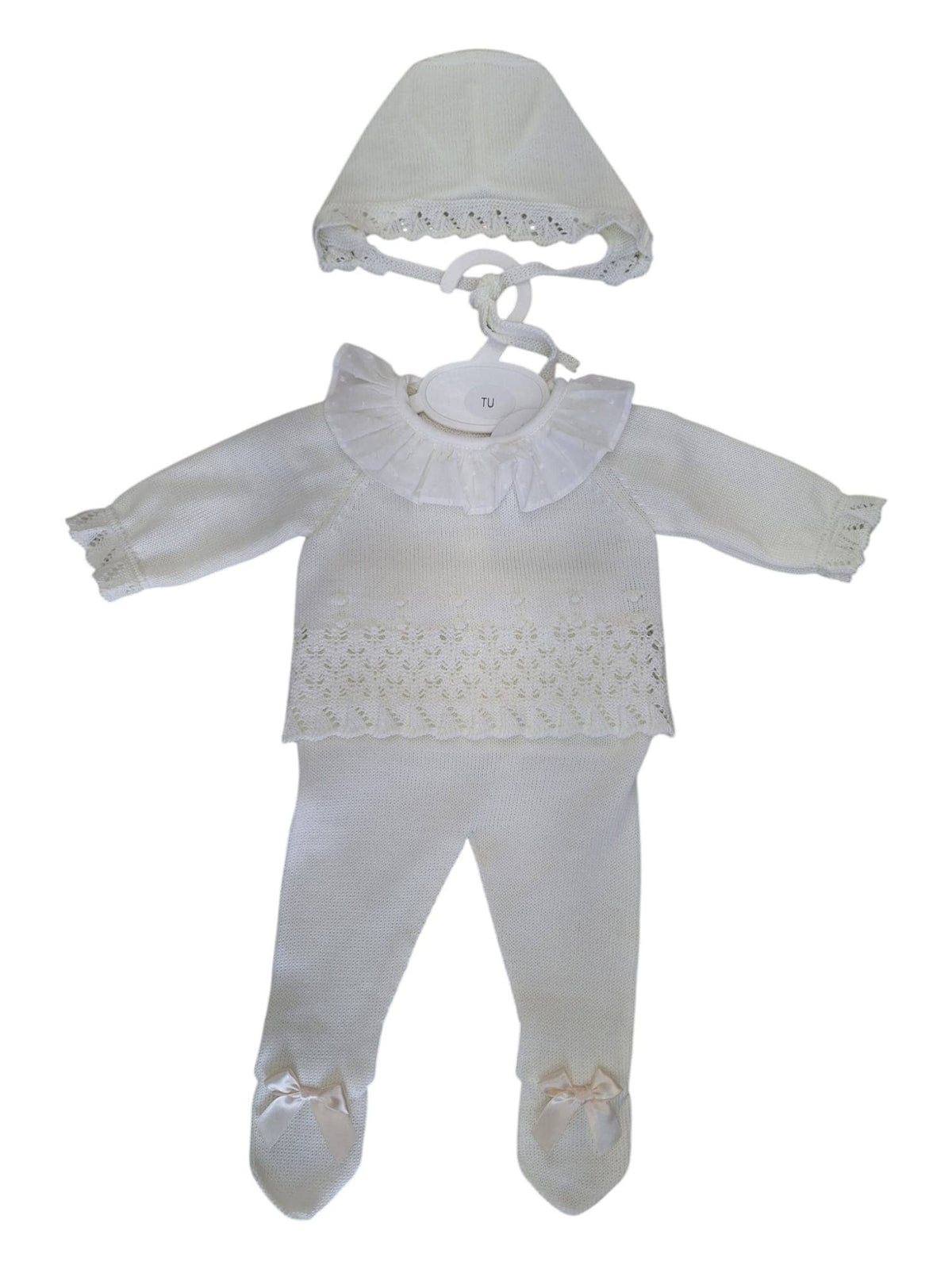 Set di 3 pezzi in tricot 100% cotone – Rif. 206