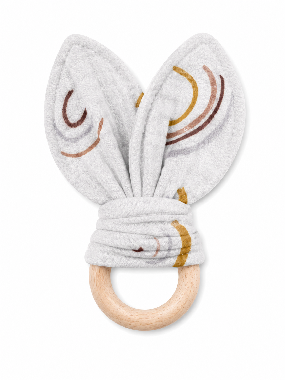 Ciuccio in mussola di cotone biologico MC-04 16 cm x 8 cm