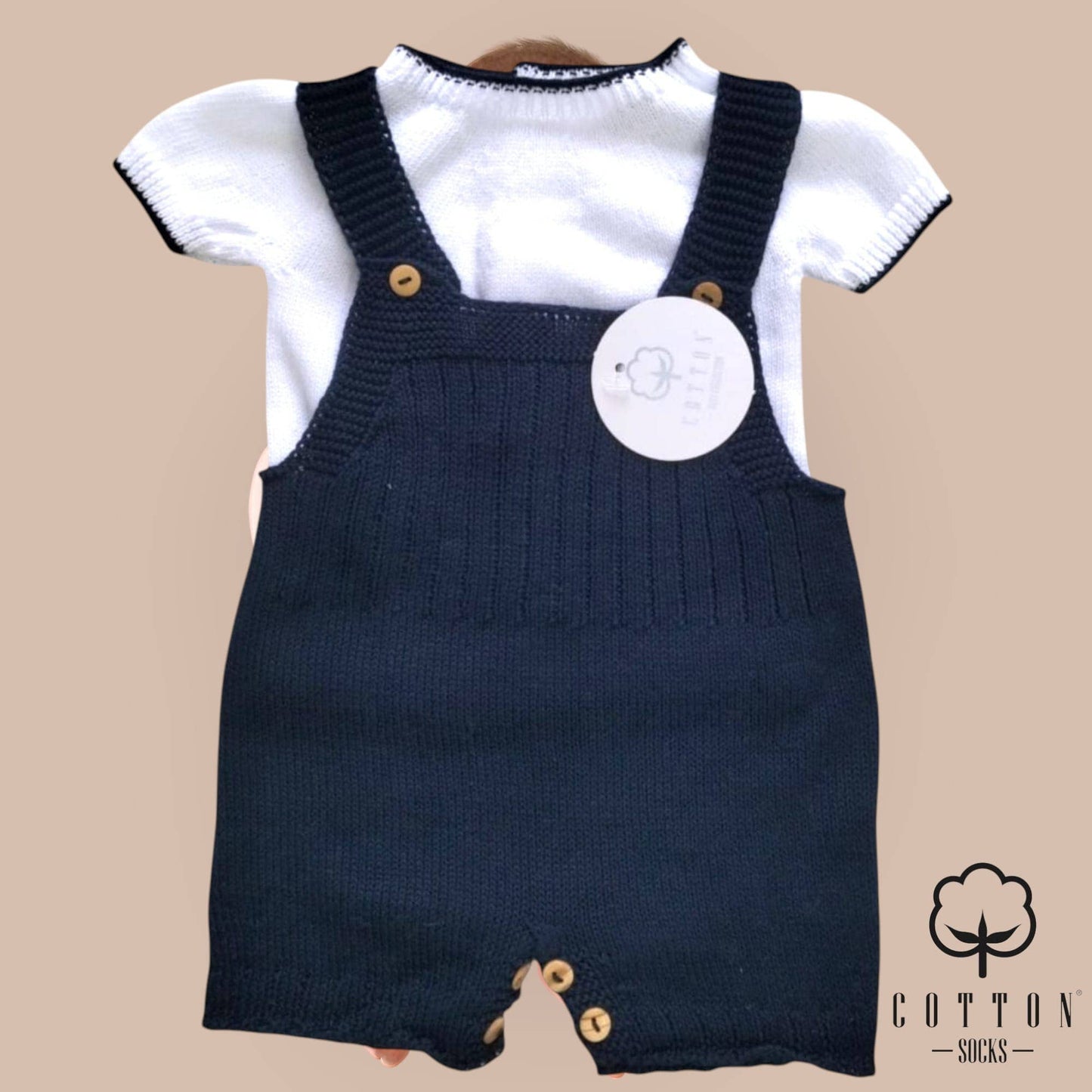 Completo maglietta e pantaloncini 100% cotone