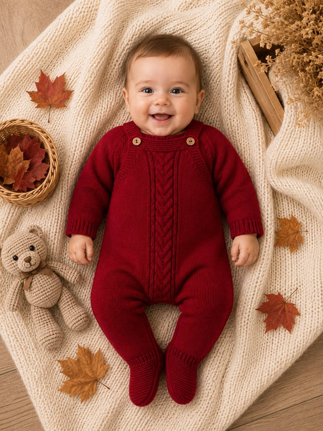 Salopetta + Maglione Neonato – Rif. 19