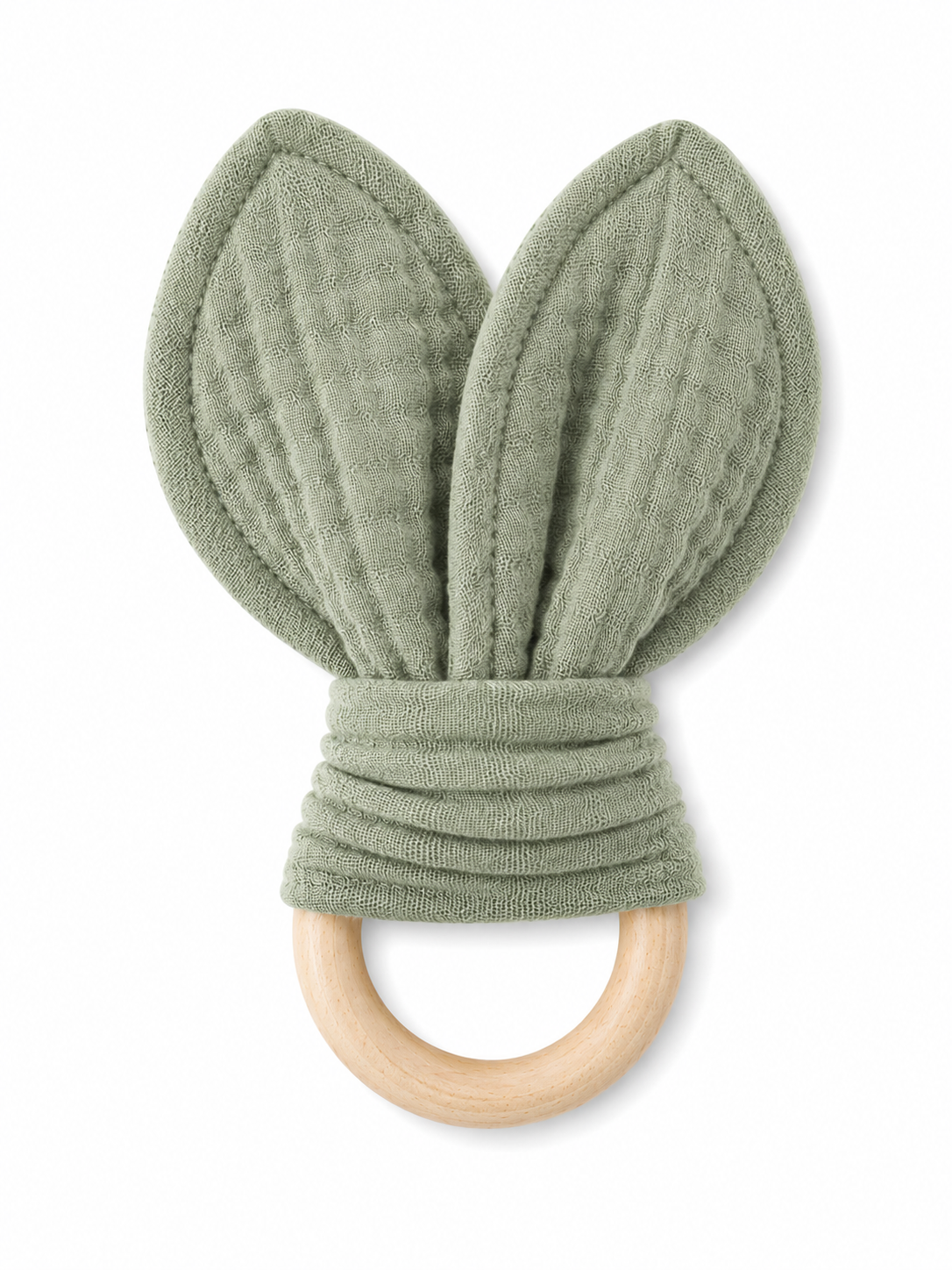 Ciuccio in mussola di cotone biologico MC-04 16 cm x 8 cm