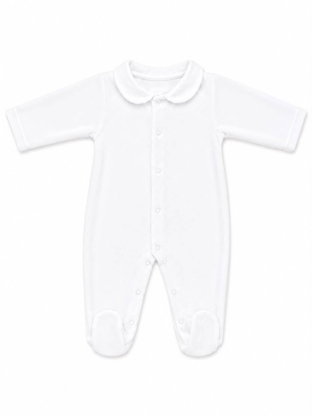 11 – Tutina laminata per bambino con colletto bianco