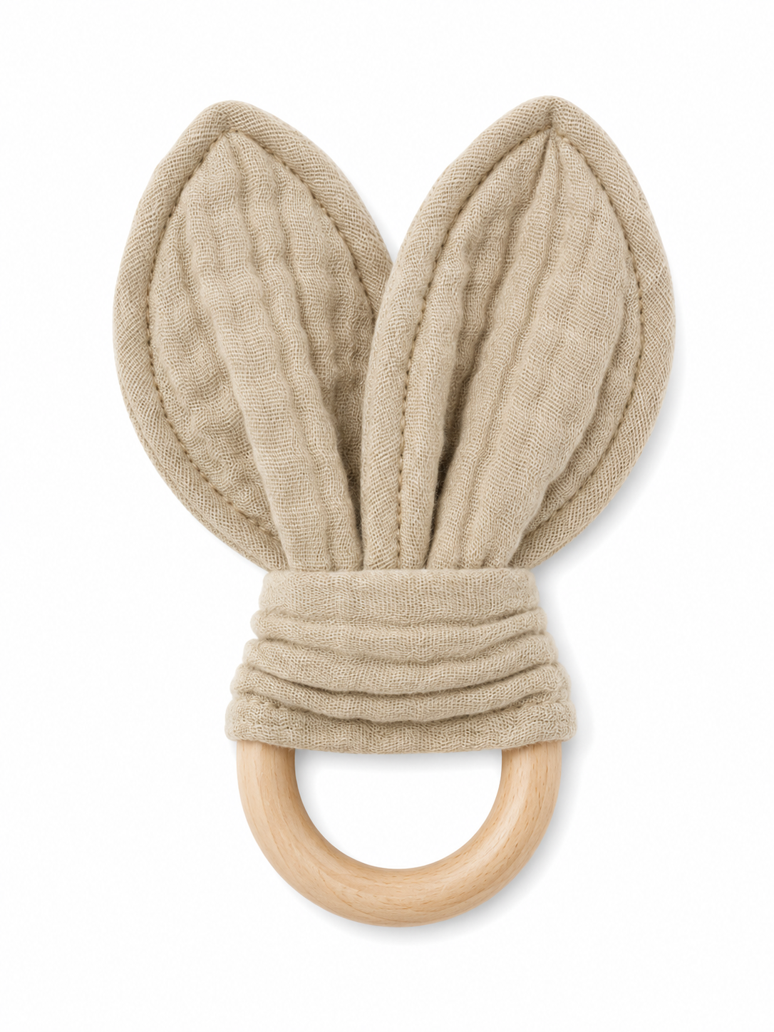 Ciuccio in mussola di cotone biologico MC-04 16 cm x 8 cm