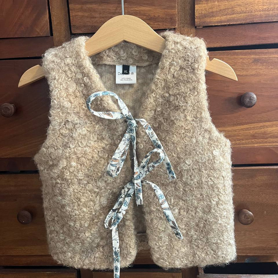 gilet bambino in lana